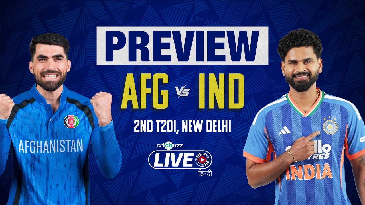 Preview: Afghanistan vs India, 2nd T20I