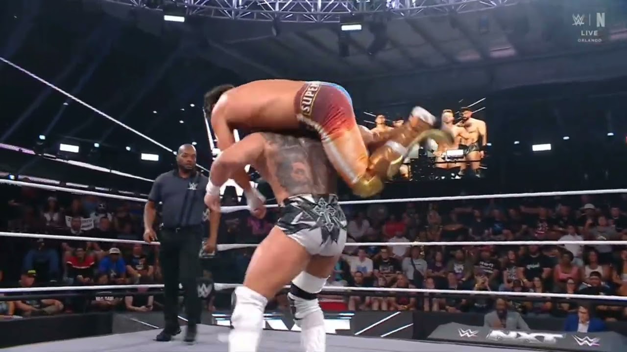 WWE NXT NOAM DAR & ROMEO MORENO VS DORIAN VAN DUX & SEAN LEGACY 09/01/26