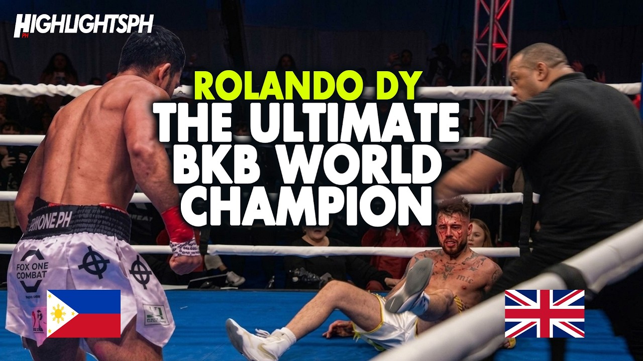 2026 BKB WORLD CHAMPION: 🇵🇭Rolando Dy vs 🇬🇧Scott McHugh - KNOCKDOWN Fight Highlights