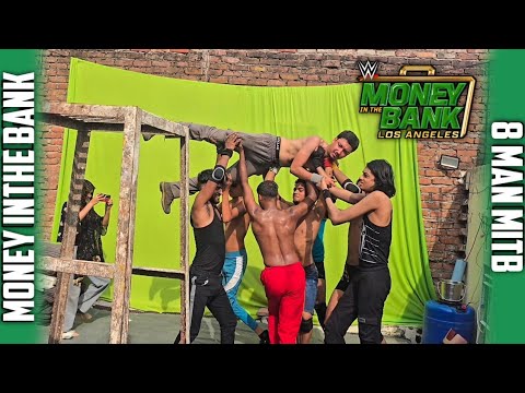 8 Man's Money In The Bank Ladders Match | WWE Money In The Bank 2026 | WWE India 🇮🇳 background