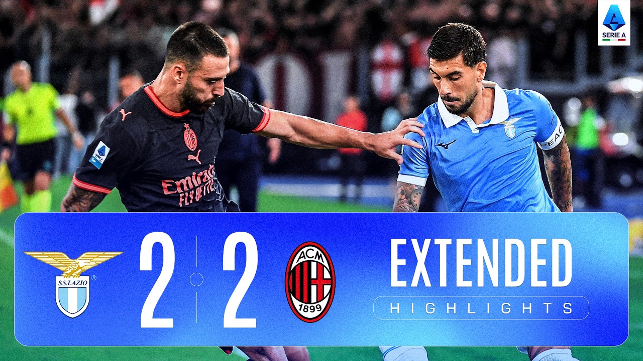 LAZIO-MILAN 2-2 | EXTENDED HIGHLIGHTS | SERIE A 2026/27 background