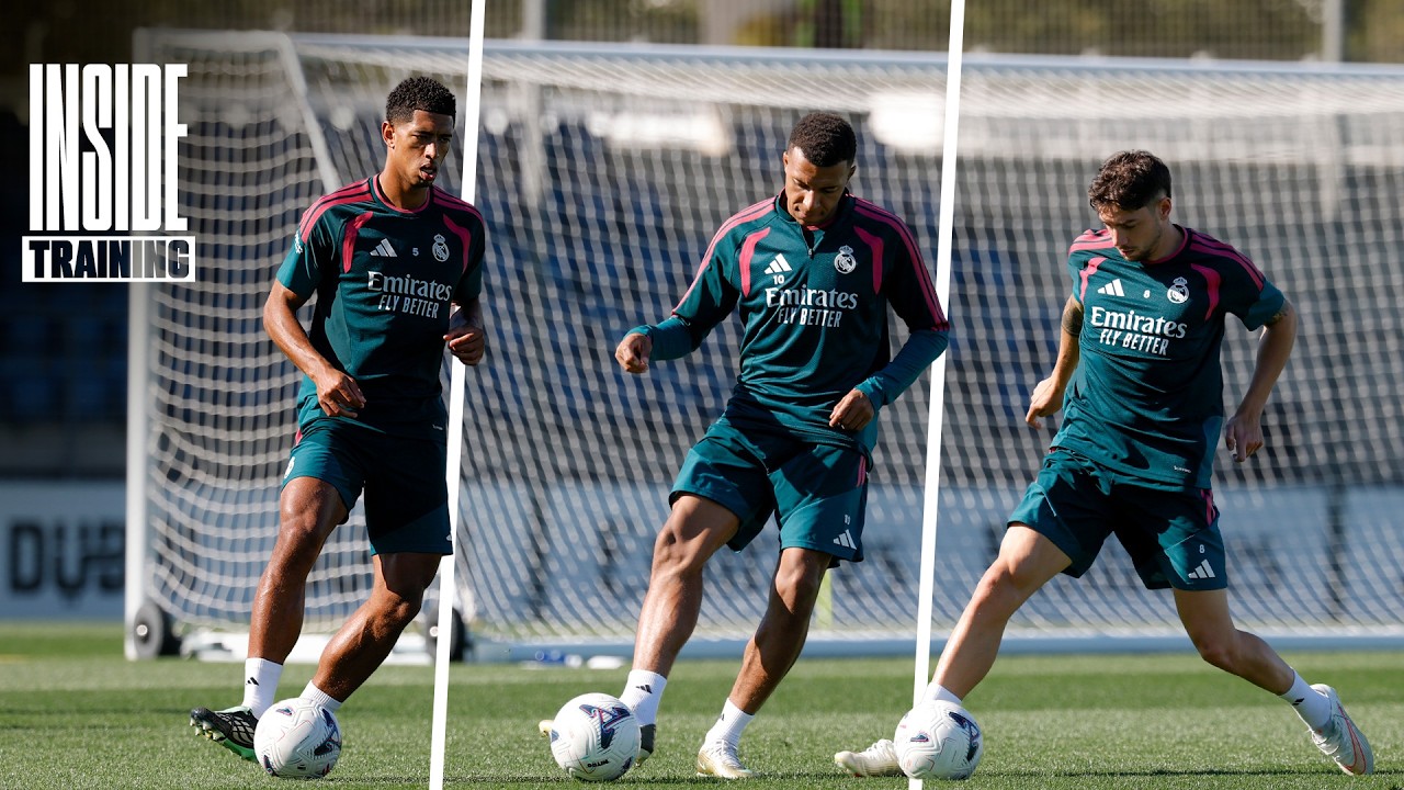 ⚔️ ALL SET FOR ELCHE | Real Madrid Training background