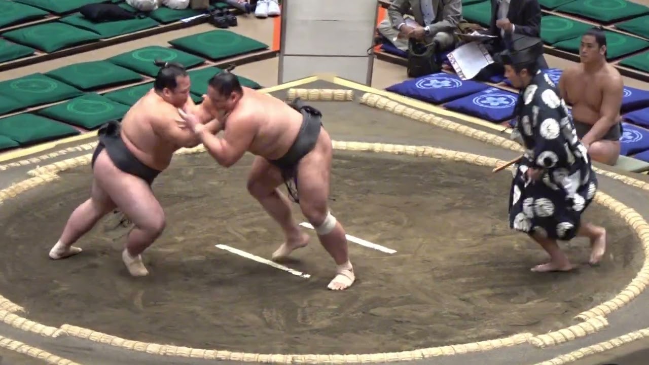『際どい一番』花の海vs小原【大相撲令和8年9月場所】初日【SUMO SEP DAY1】2026/9/13 秋場所 2026-09-14 21:20 backdrop