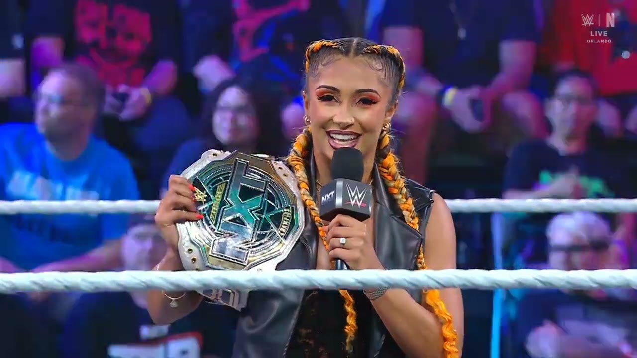 WWE NXT KELANI JORDAN ENTRANCE 09/01/26