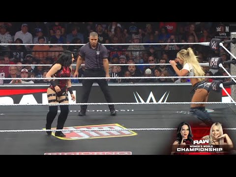 Liv Morgan Vs Stephanie Vaquer Campeonato Mundial Femenino - WWE Raw 07/09/2026 (En Español)