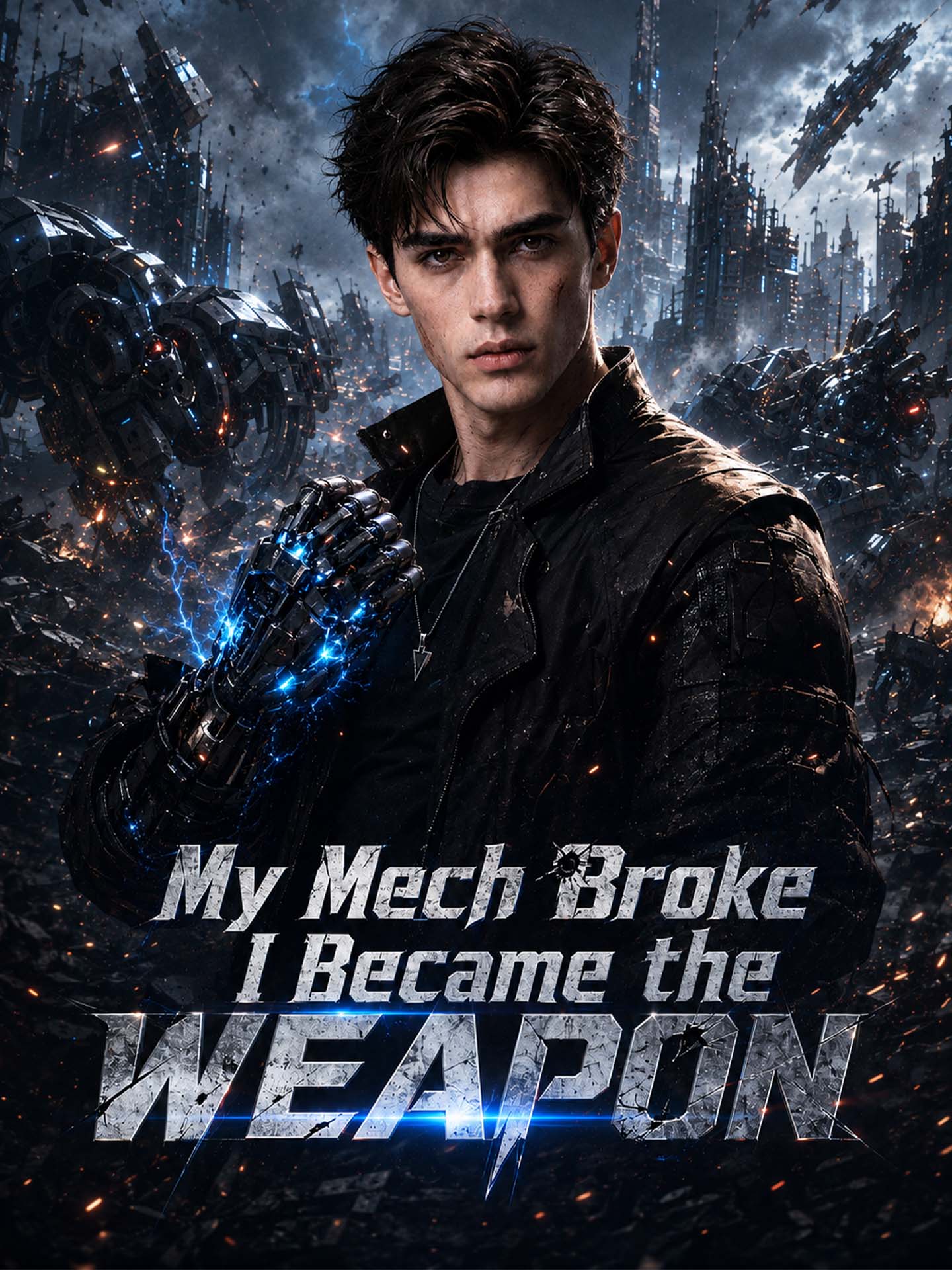 My Mech Broke, I Became the Weapon poster