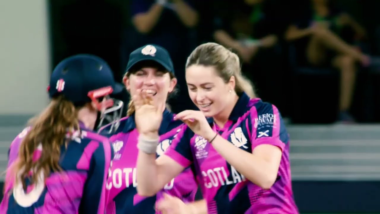 Scotland win Associate Member Women’s Team Performance of the Year | ICC Development Awards 2024 background