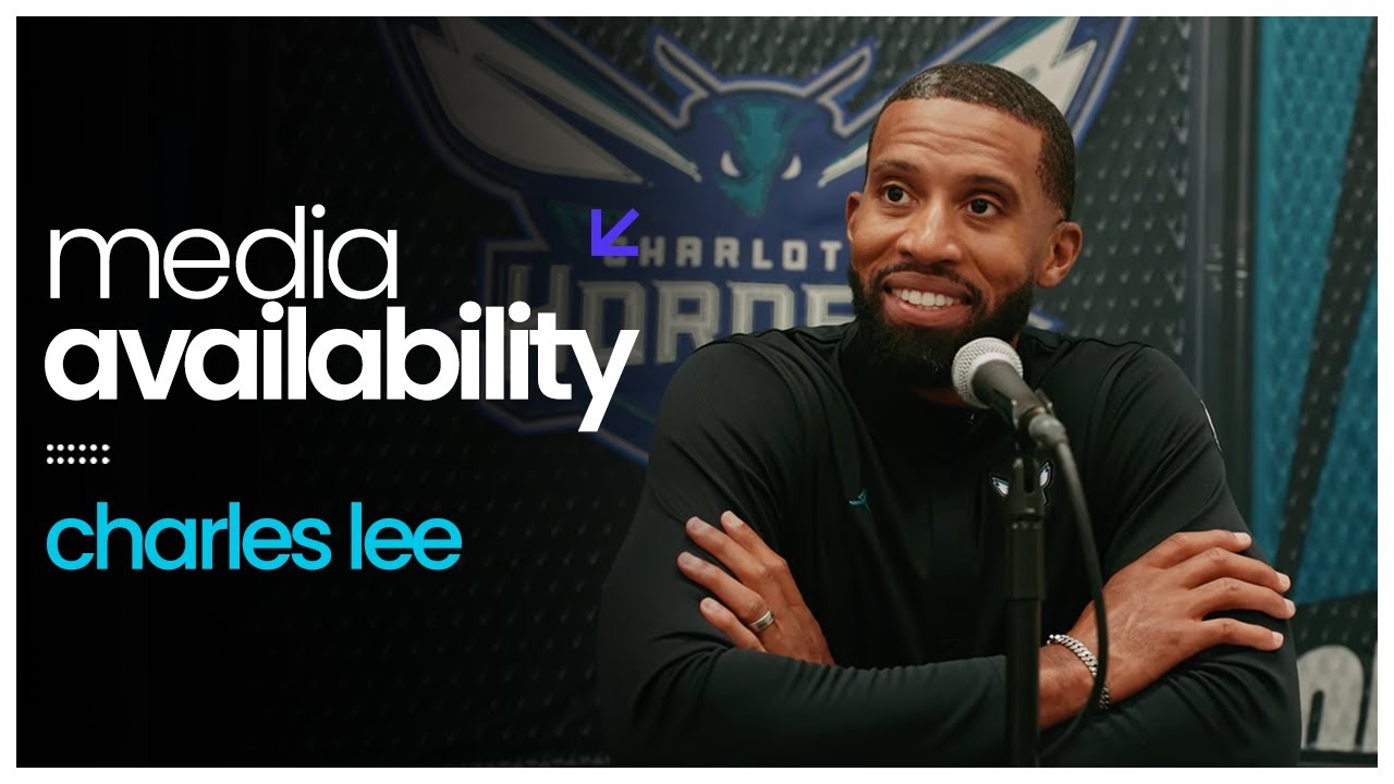 Hornets at Wizards: Coach Charles Lee Postgame Media Availability | 10/26/2025 background