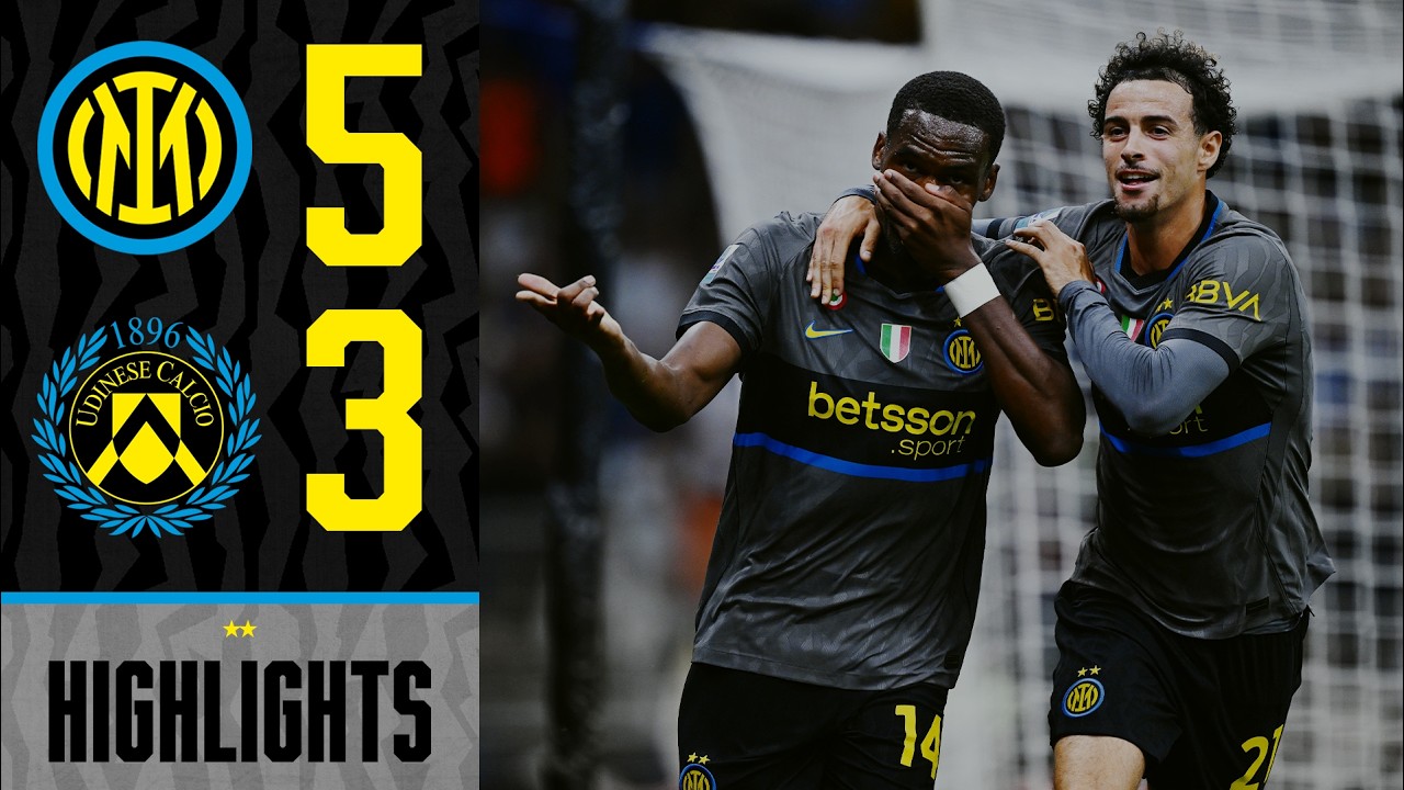 FROM 0-2 TO 5-3, WHAT A COMEBACK! | INTER 5-3 UDINESE | HIGHLIGHTS đ€đ background