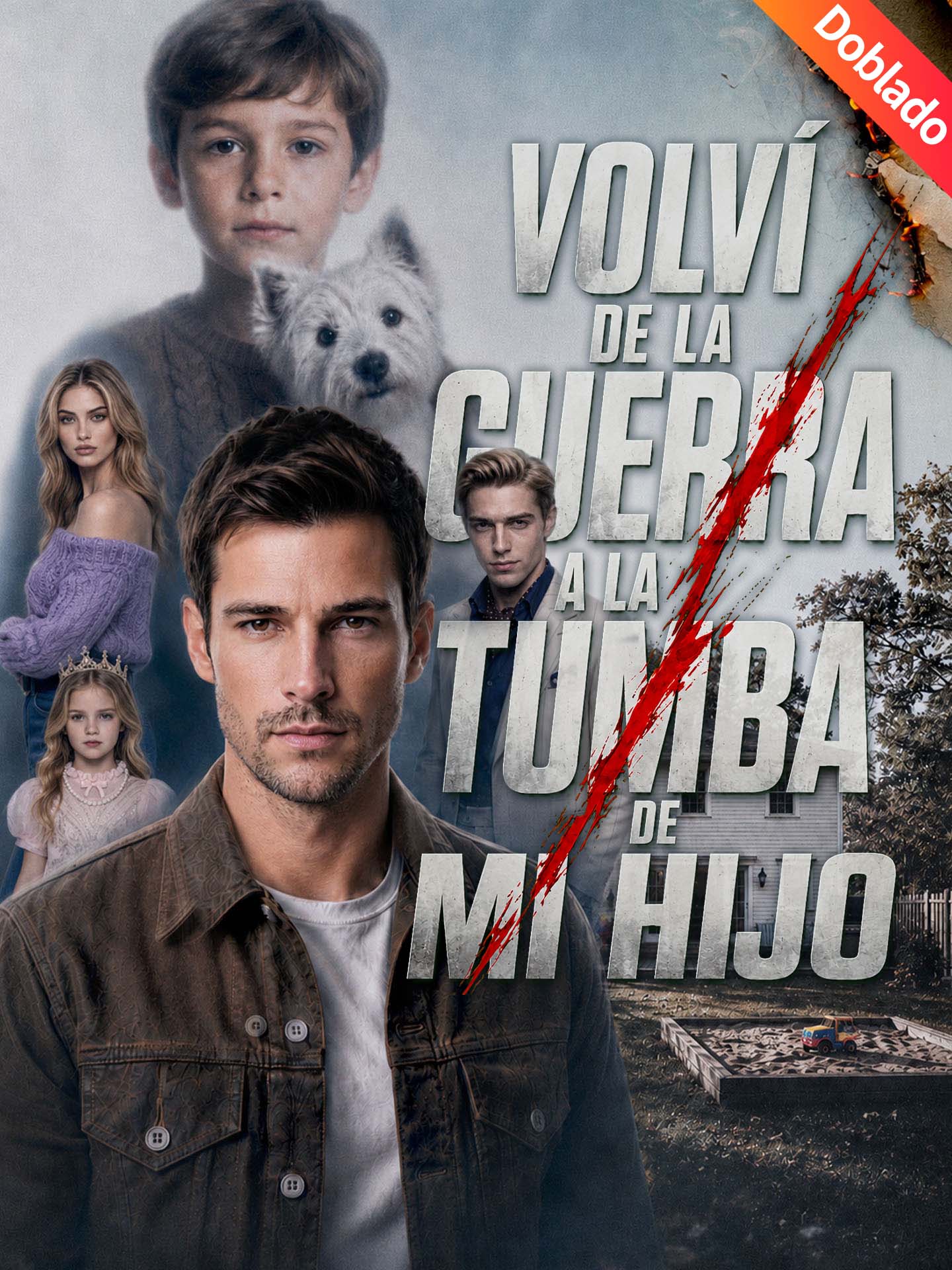 [Doblado]Volví de la guerra a la tumba de mi hijo poster