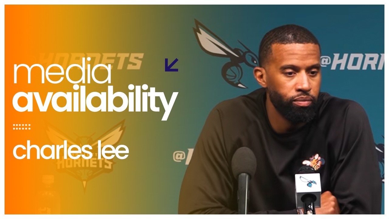 Hornets vs Grizzlies: Coach Charles Lee Postgame Media Availability | 3/21/2026 background