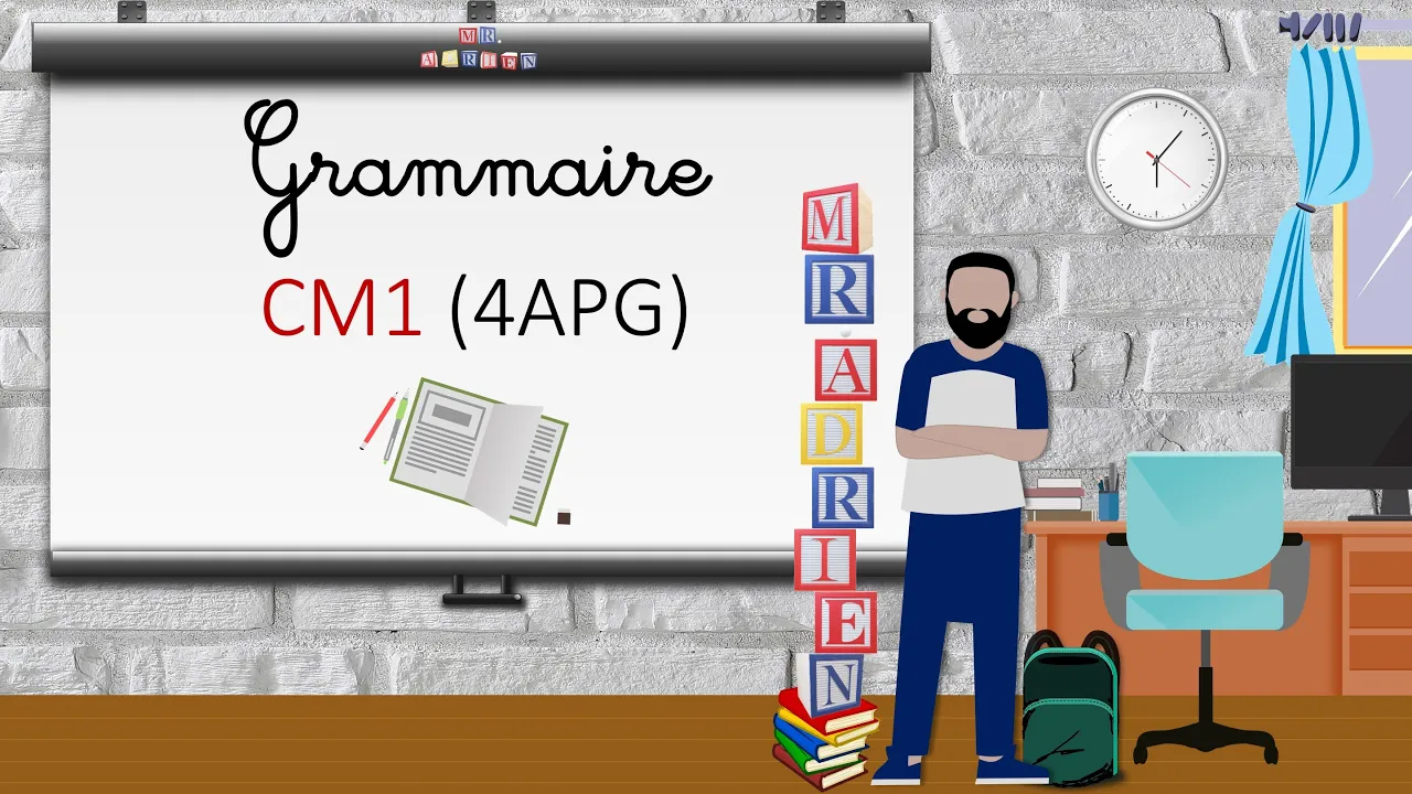 CM1 (4APG) Grammaire background