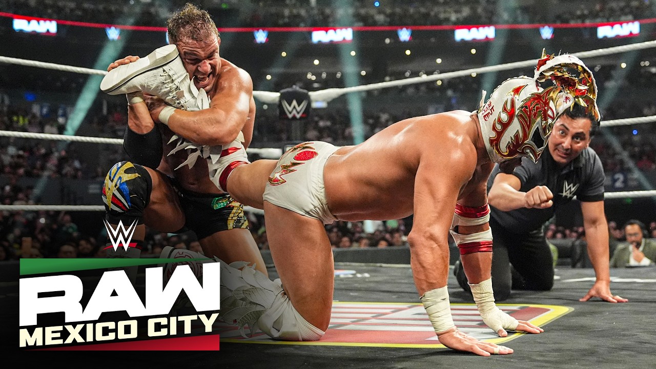 Chad Gable vs. Dragon Lee | Intercontinental Title Match: Raw highlights, Sept. 14, 2026 background