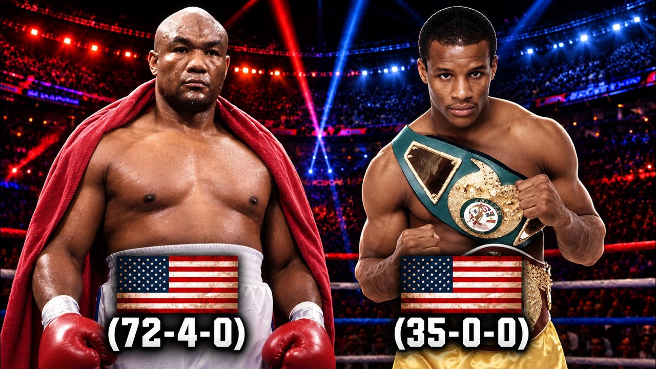 The Most UNEXPECTED COMEBACK In Boxing History ЁЯШ│ | George Foreman vs Michael Moorer background
