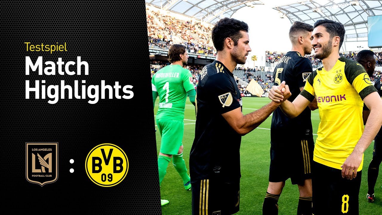 Sahin rettet furios, Milli trifft eiskalt | Los Angeles FC - BVB 1:1 | Highlights background
