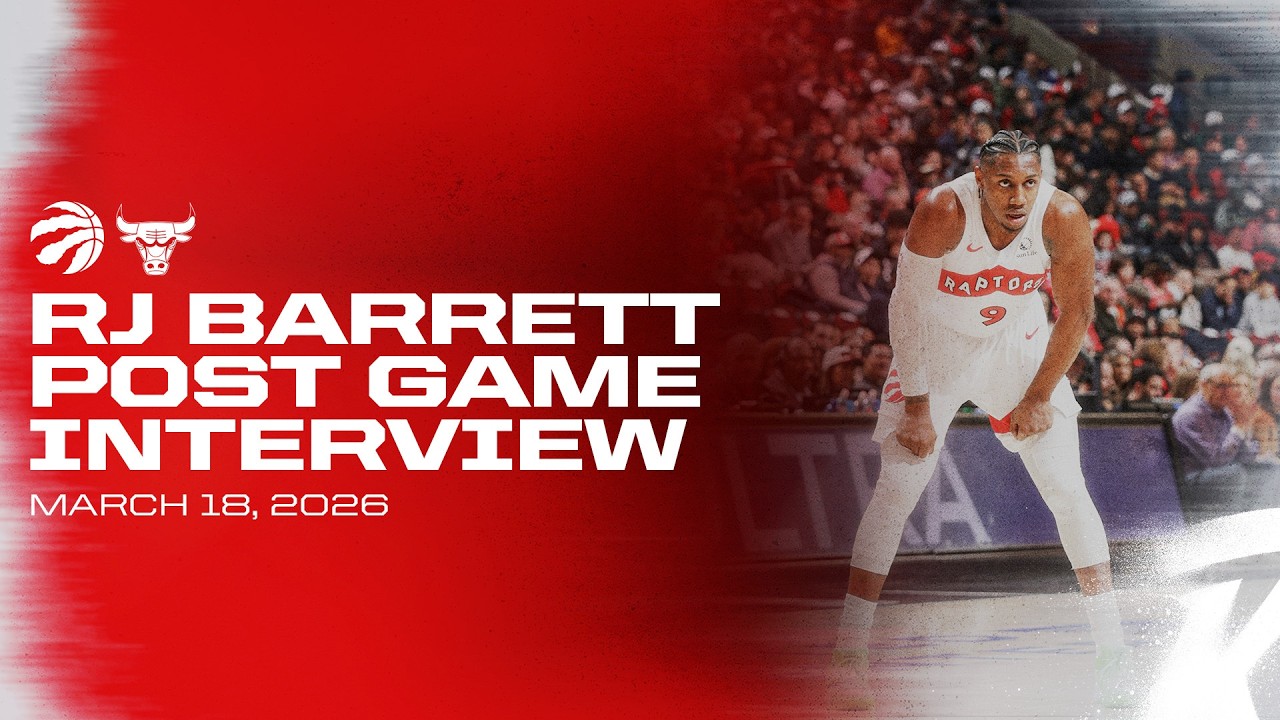 RJ Barrett | Post Game vs. Bulls | March 18, 2026