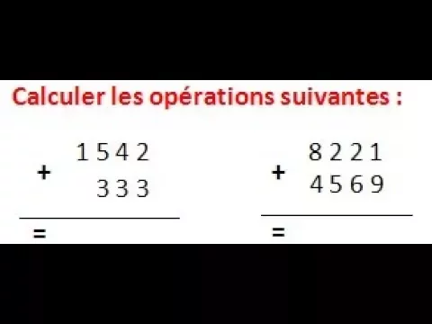 Maths 6ème - Les opérations : Addition Soustraction Multiplication Division background
