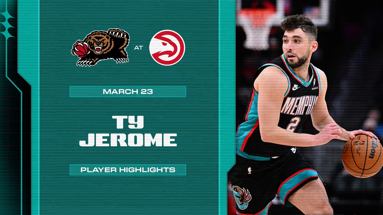 Ty Jerome Highlights vs. Atlanta Hawks (3/23/26) background