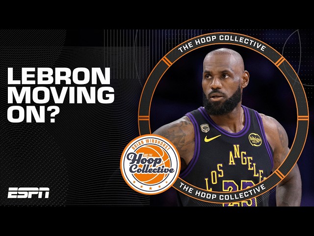 Door Open For LeBron To Leave Lakers? background