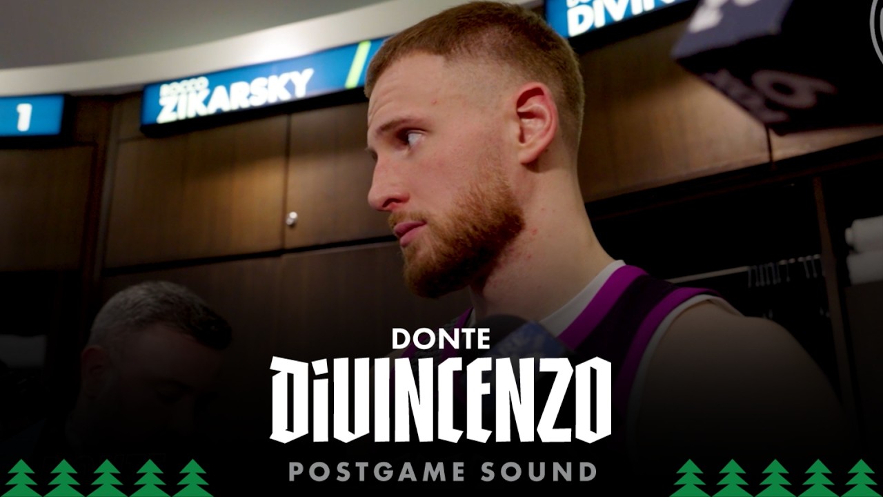“We Had Trouble Knocking Down Our Open Opportunities.” | Donte DiVincenzo Postgame Sound | 3.28.26 background