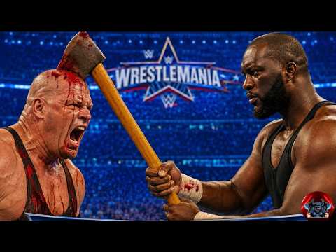 WWE 2K25 - Omos vs Kane🔥- Full Match WrestleMania #wwe #krylexgaming background