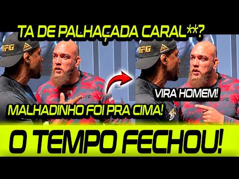 🚨FOI PRA CIMA! MALHADINHO COBRA VALTER WALKER EM EVENTO NA RUSSIA! background