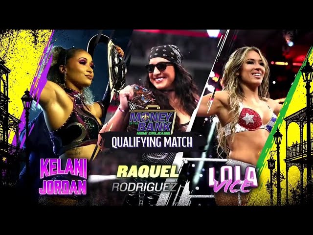 Lola Vice VS Raquel Rodriguez VS Kelani Jordan 2/2 background