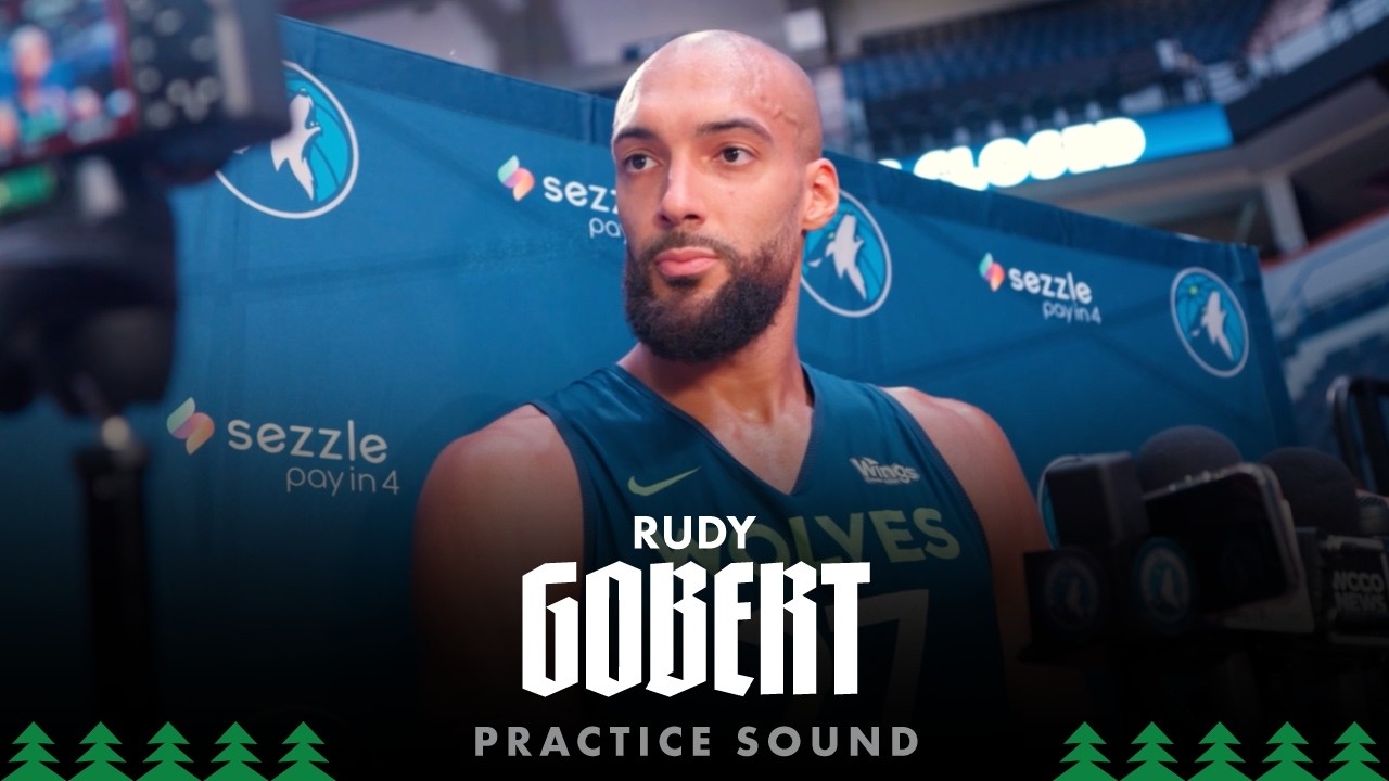 “We Believe In Who We Are” | Rudy Gobert Practice Sound | 04.14.26 background