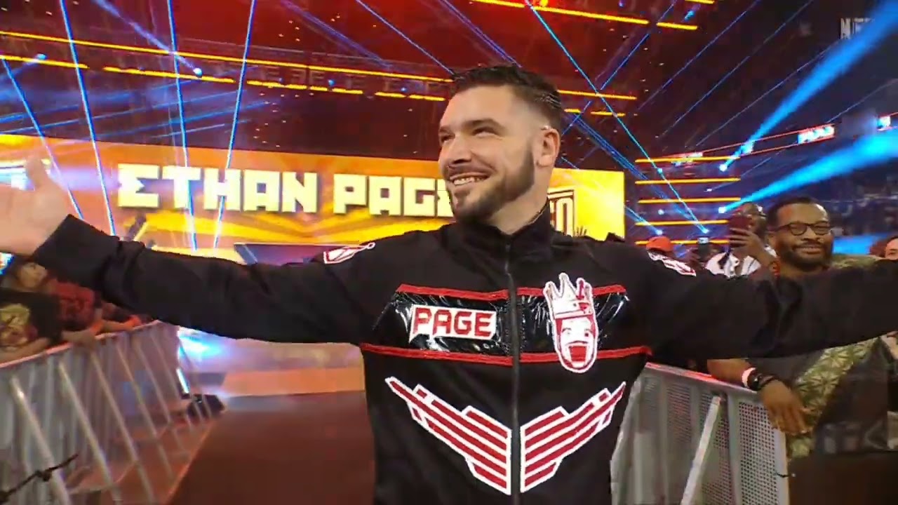 WWE RAW BRON BREAKKER VS REY MYSTERIO VS ETHAN PAGE 09/07/26