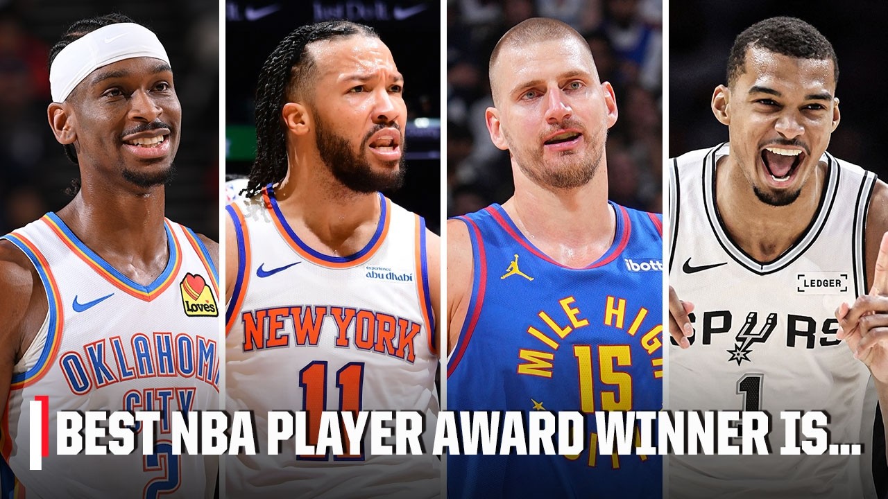 The 2026 ESPY Award for Best NBA Player goes to... | NBA Today background