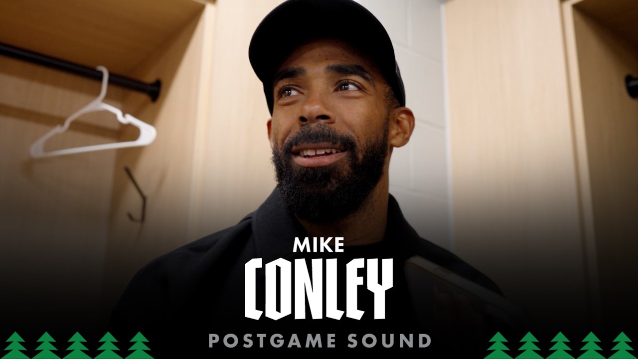 "It Was A Game We Knew We Had To Have" | Mike Conley Postgame Sound | 04.07.26 background