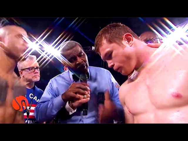 One of Canelo's legendary fights. - Boxing Highlights - Full Fight background