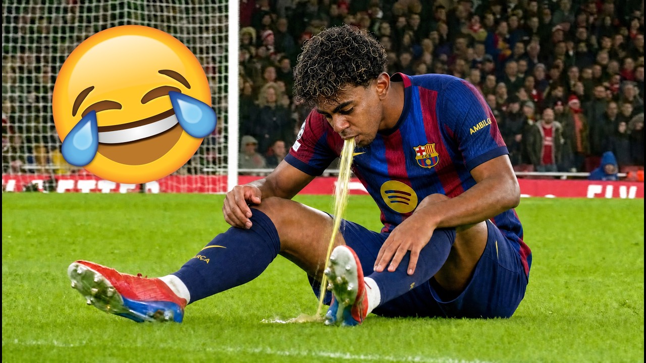 Comedy moments In Football background