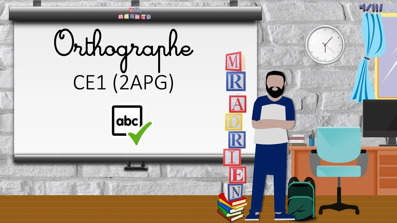 CE1 (2APG) Orthographe