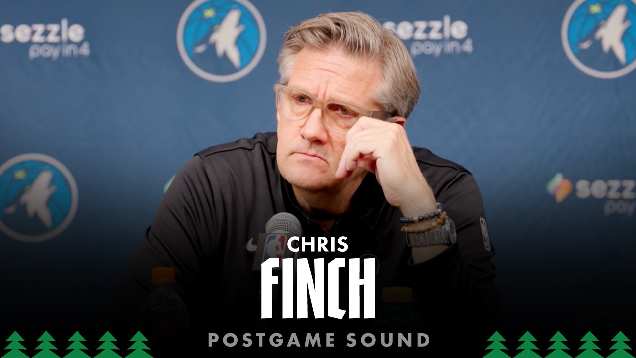“We Gotta Make All The Little Plays” | Chris Finch Postgame Sound | 04.05.26 background