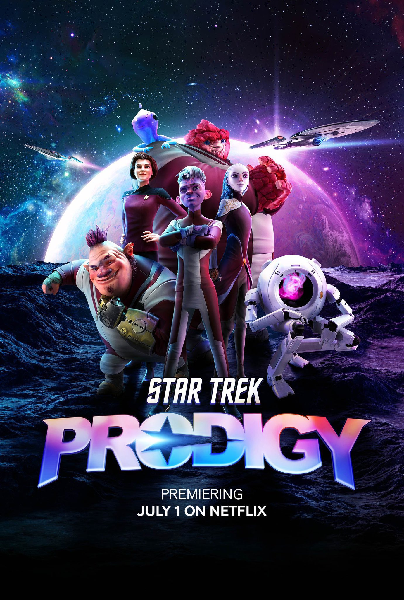 Star Trek: Prodigy S1-S2 background