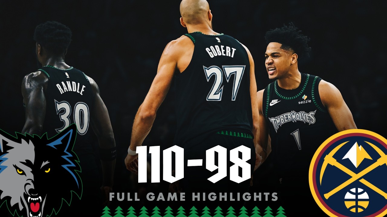 Minnesota Timberwolves Win The Series Vs The Denver Nuggets 4-2 (110-98) | 04.30.26 background