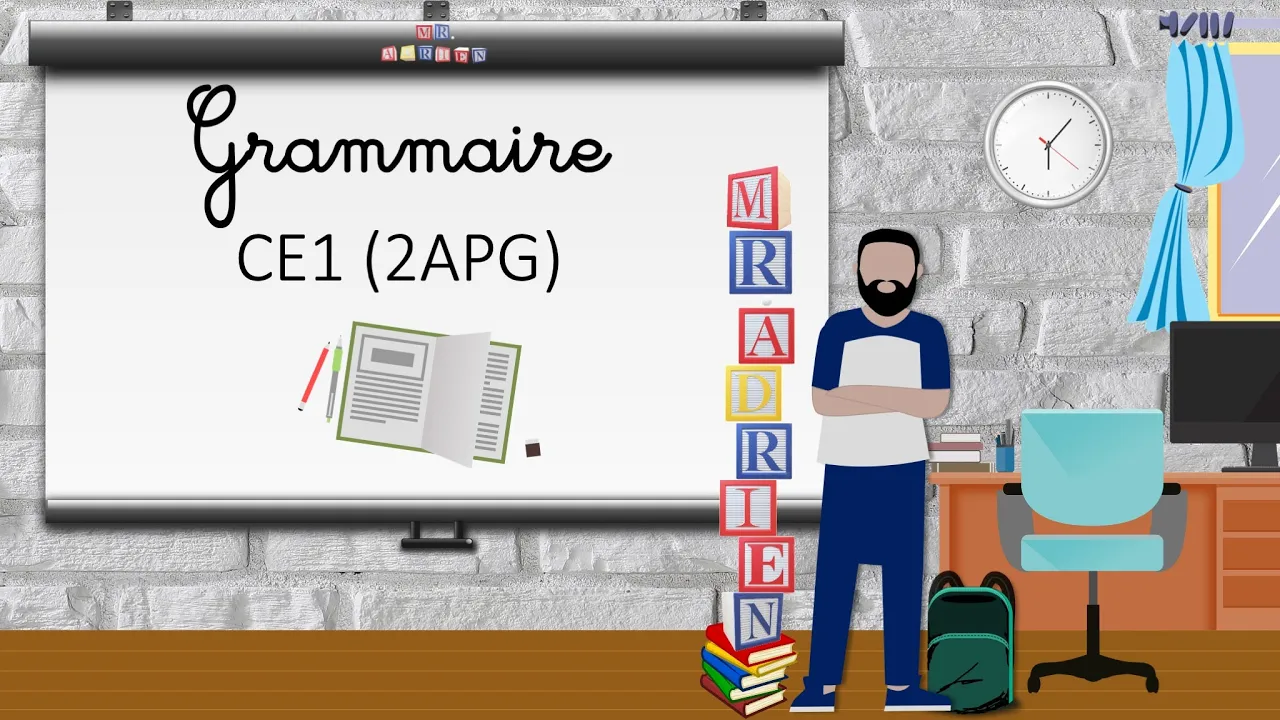 CE1 (2APG) Grammaire background