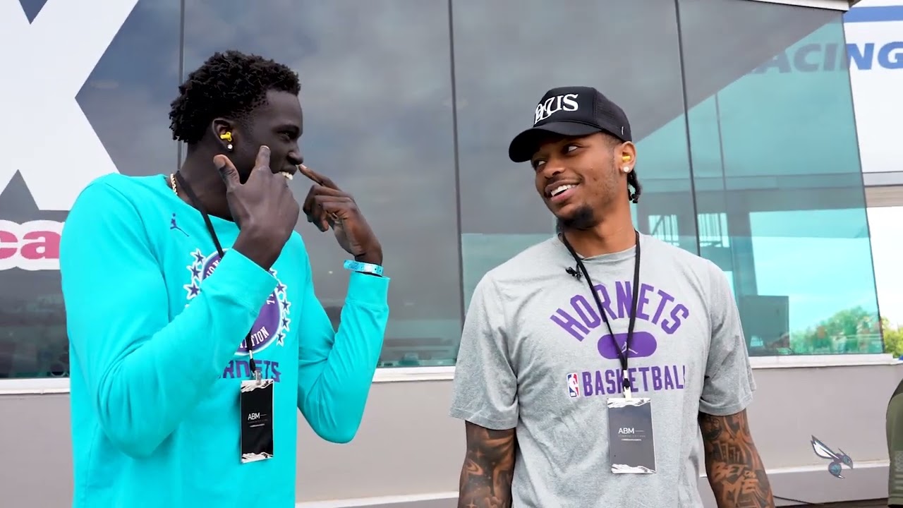 PJ Washington & JT Thor Go to the Dragway! background