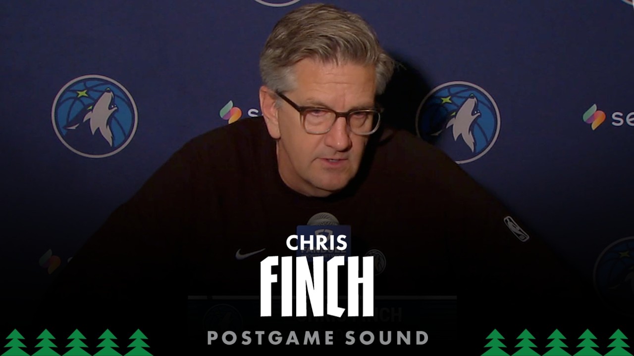 “We Got A Lot Of Options Right Now.” | Chris Finch Postgame Sound | 04.10.26 background