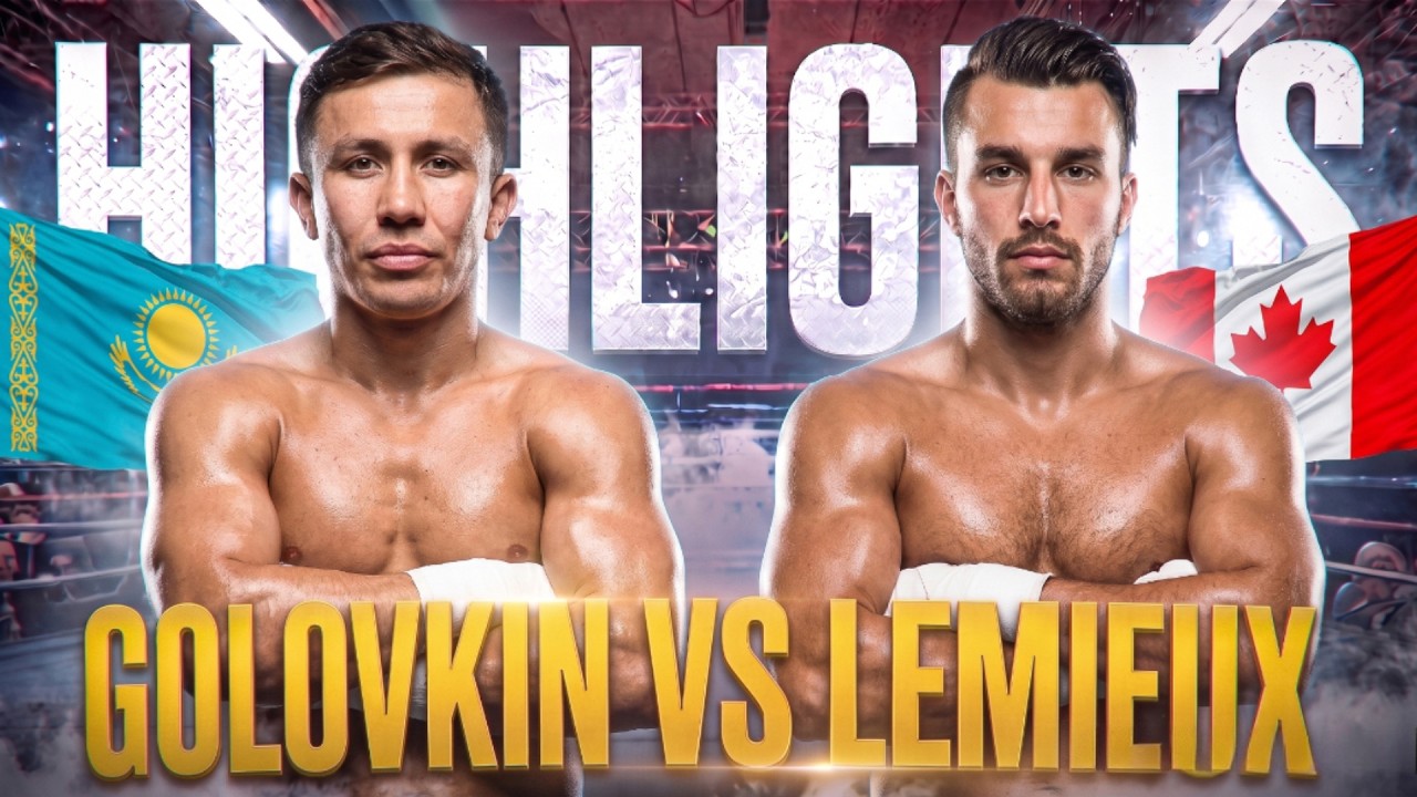 Boxing MasterClass! Gennady Golovkin (KAZAHSTAN) vs David Lemieux (CANADA) | Fight Highlights background