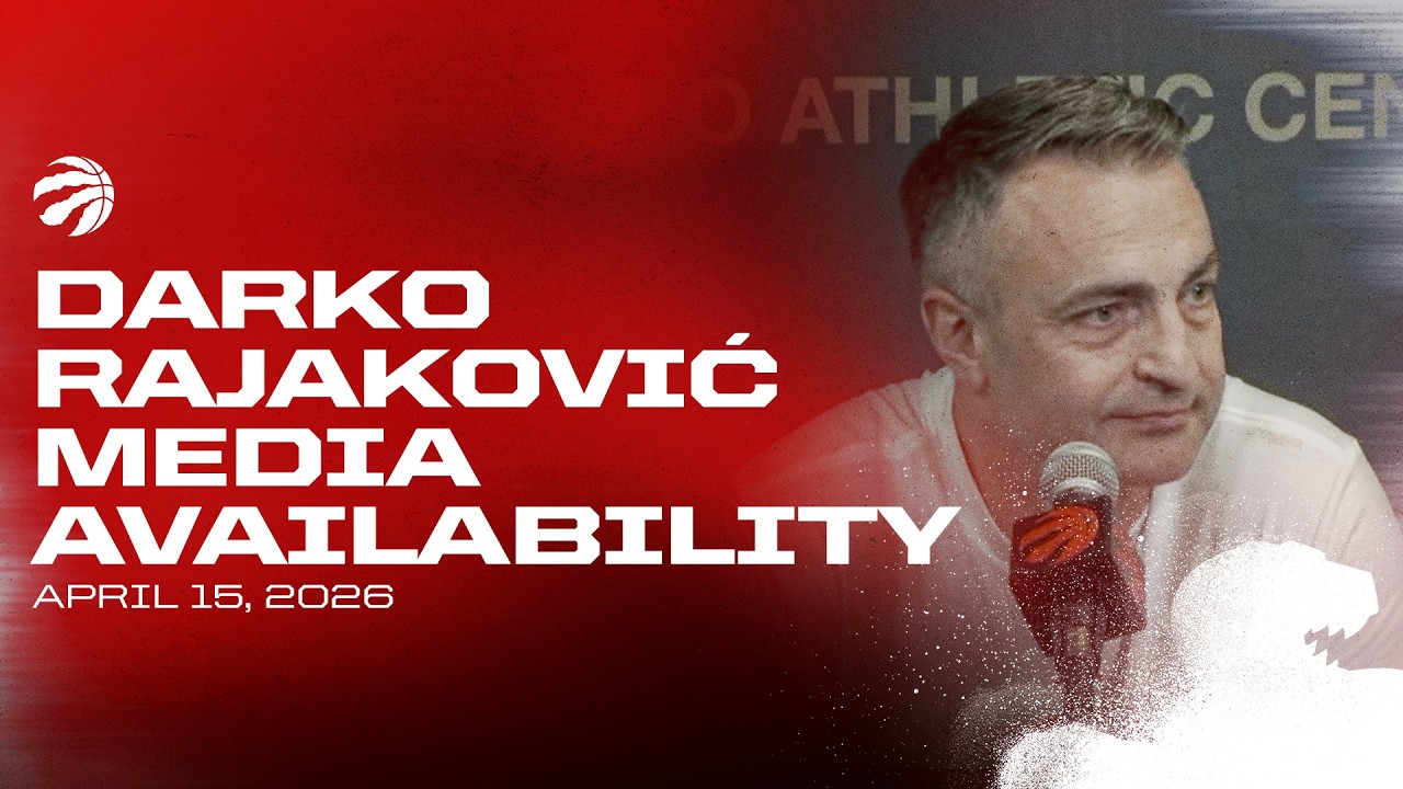 Darko Rajakovic | Playoff Practice | April 15, 2026 background