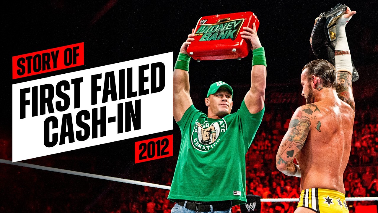 Story of John Cena’s failed Money in the Bank cash-in (2012) background