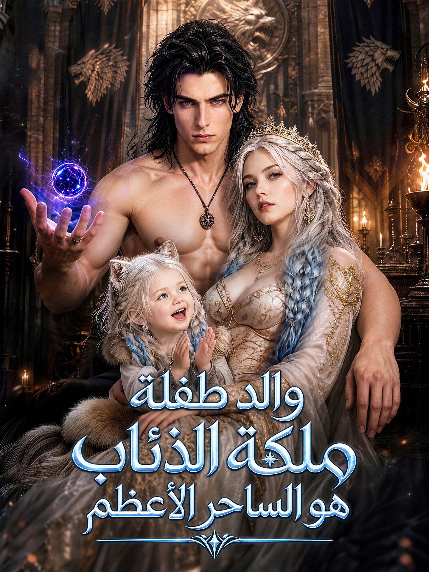 والد طفلة ملكة الذئاب هو الساحر الأعظم poster