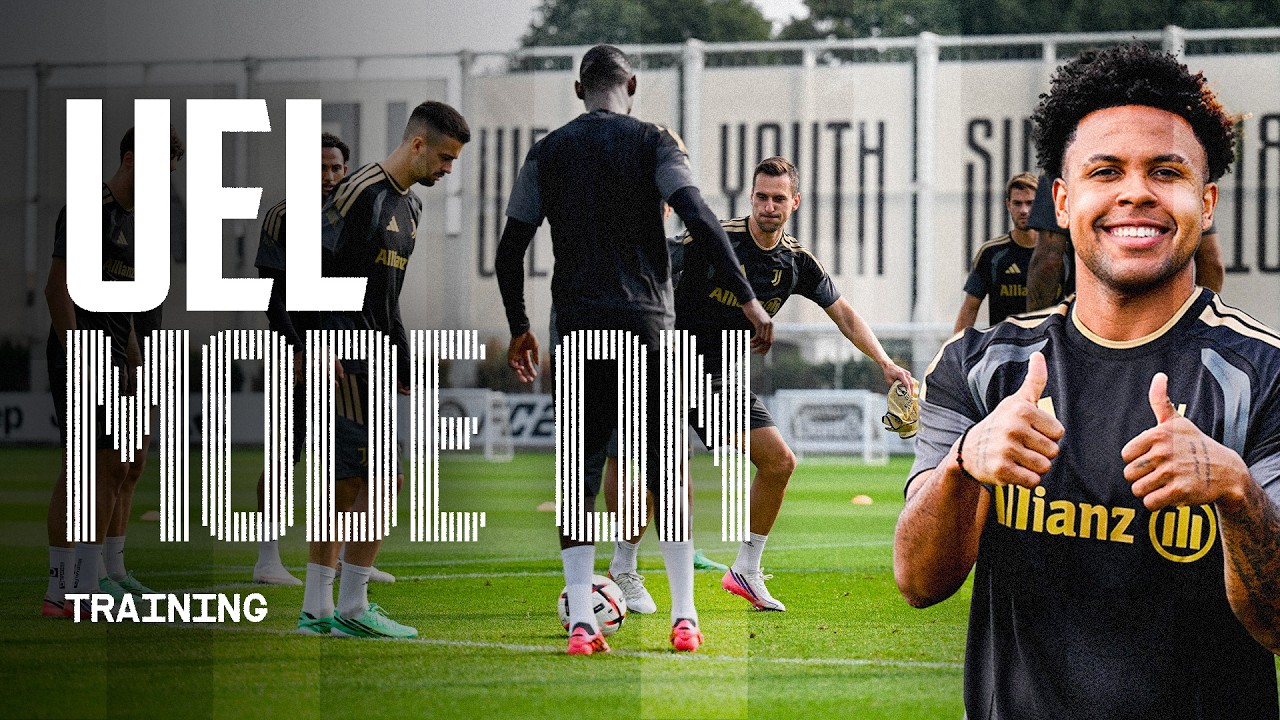 READY FOR THE EUROPA LEAGUE OPENER! | Juventus' Training before NEC Nijmegen!