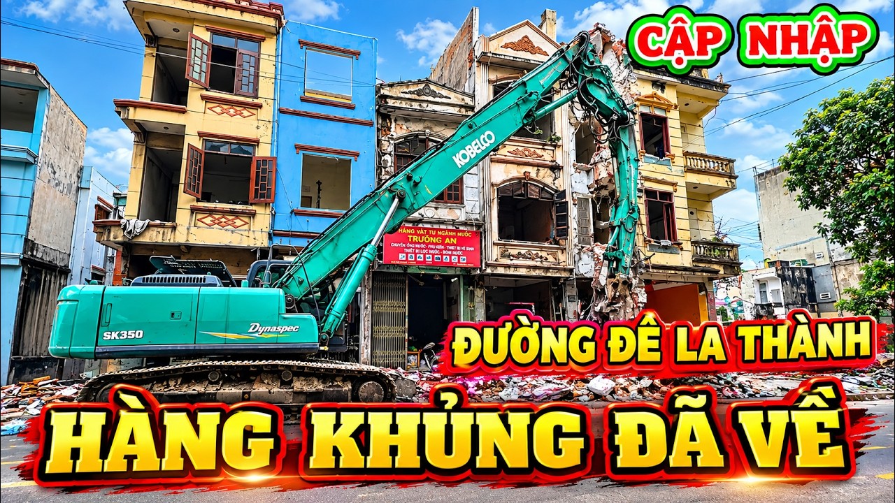 TOÀN CẢNH ĐƯỜNG ĐÊ LA THÀNH GPMB giai đoạn 2 ngày 15-9-2026.