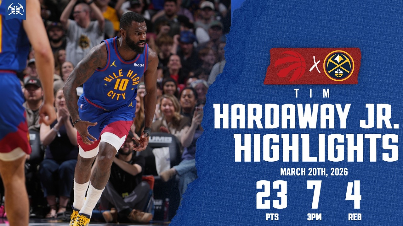 Tim Hardaway Jr. ON FIRE FROM DEEP vs. TOR 📺 | 3/20/26