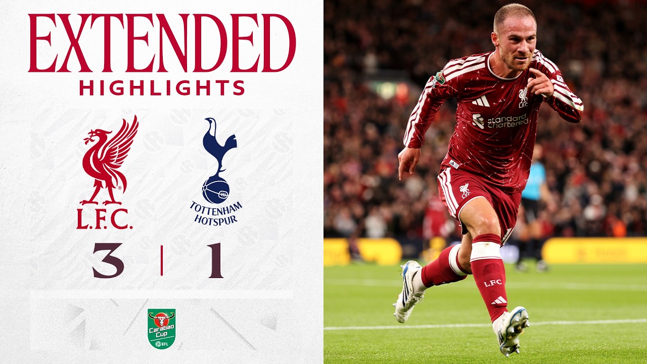 Extended Highlights: Super Goals from Szoboszlai, Mac Allister & Gakpo! Liverpool 3-1 Tottenham