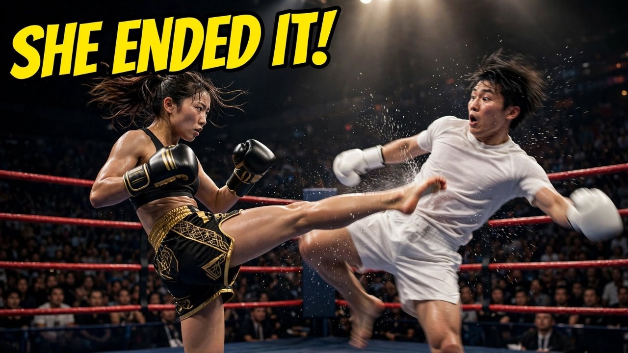 She Thought Mona Kimura Was Easy… BIG Mistake! background
