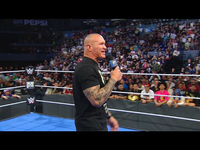 WWE SMACKDOWN RANDY ORTON ENTRANCE 09/11/26 background